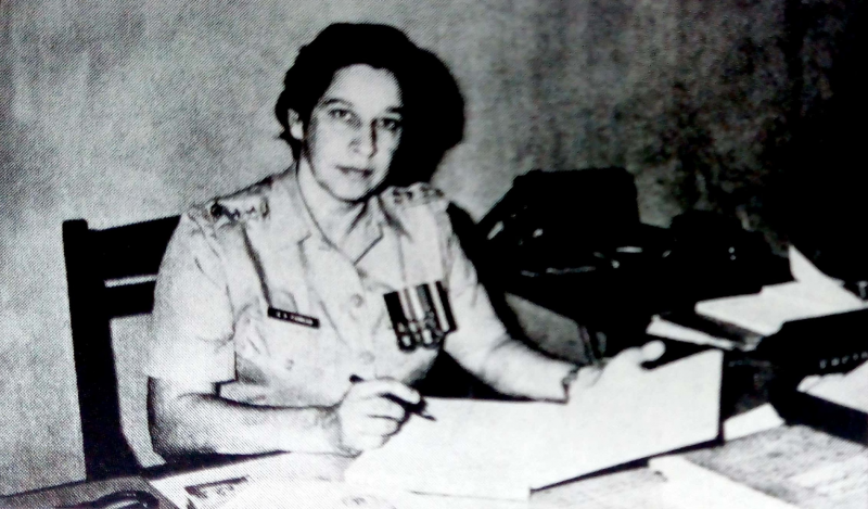 पहिली महिला पोलीस - श्रीमती परवानी, सहाय्यक पोलीस आयुक्त - १९७६